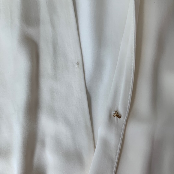 Michael Kors Cream Silk Blouse - Picture 4 of 5